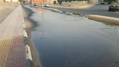 كثاقات مرورية مرتفعة بنفق أبو حشيش بسبب تسريب مياه