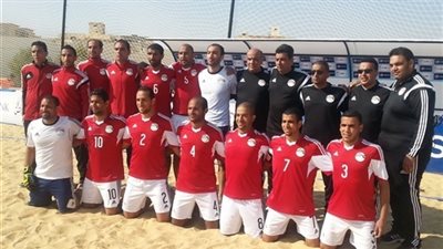 منتخب الشاطئية يؤدي مرانه استعدادا للقاء الإمارات غداً