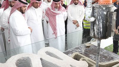 واس- السعودية| نجاح المملكة في تجربة بناء أول منزل بالطباعة ثلاثية الأبعاد في الشرق الأوسط