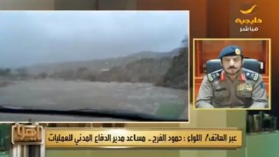 صدى- السعودية | الدفاع المدني: تشكيل لجنة لسن قوانين تردع متهوري الأمطار