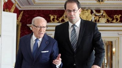 السبسي غير موافق على تحويرات الشاهد بالحكومة‎