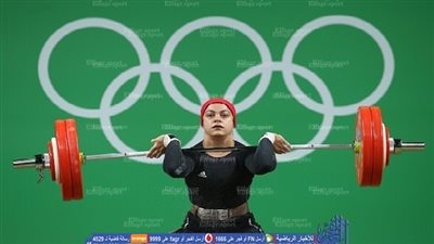 سارة سمير تحقق رقم عالم جديد وتفوز بميداليه برونزيه ببطولة العالم لرفع الاثقال