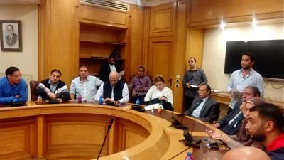 بدء انتخابات شعبة الأحذية بالغرفة التجارية (صور)