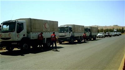 الشرطة العسكرية الروسية ترافق قافلة مساعدات إنسانية أممية في سوريا