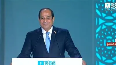 السيسي: الغاية المشتركة أن ينعم العالم بالسلام.. وتتعالى ضحكات الأطفال (فيديو)