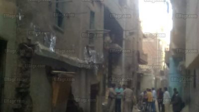 انهيار عقار بالزقازيق في الشرقية (صور)