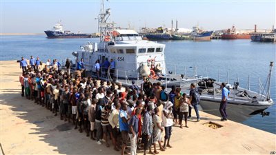 إنقاذ 116 مهاجرا غير شرعي شمال ليبيا