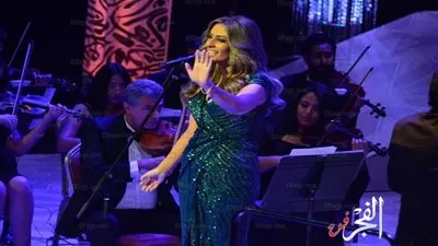 نهال نبيل تشعل الليلة السابعة من فعاليات مهرجان الموسيقى العربية (صور)