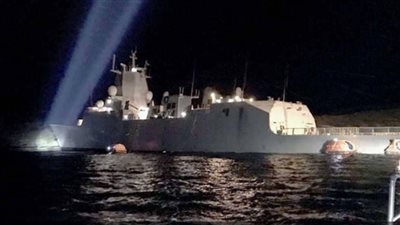 اصطدام فرقاطة نرويجية وناقلة نفط في بحر الشمال