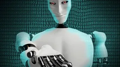 لأول مرة.. مذيع صناعي يظهر على شاشة التليفزيون (فيديو) 