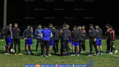 الأهلي يتدرب في فندق الإقامة على استعدادا للترجي