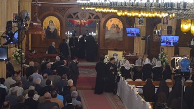 تعزيزات وتشديدات أمنية مكثفة لتأمين ذكرى الأربعين لنيافة الأنبا بيشوى بدميانة 