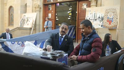 بدء توفد القيادات للمشاركة في ذكرى الأربعين لمثلث الرحمات دير دميانة (صور) 