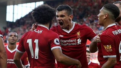 أغنية عمرو دياب تجمع بين محمد صلاح ونجم ليفربول (فيديو)