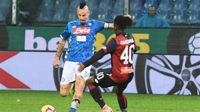 أهداف مباراة - جنوى 1 × 2 نابولي | تعليق حفيظ دراجي