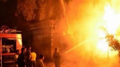 الحماية المدنية تسيطر على حريق شب داخل منزل بإمبابة دون إصابات