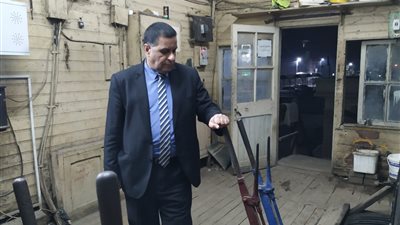 رئيس السكة الحديد يفاجئ مواقع التشغيل على خط 