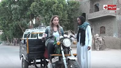  شاهد.. ريهام سعيد تقود 