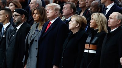 موقف محرج لملك المغرب في الذكرى المئوية للحرب العالمية الأولى (فيديو) 