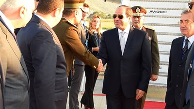 عاجل.. الرئيس السيسي يصل إيطاليا في زيارة رسمية تستمر يومين (صور) 