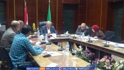 محافظ الدقهلية يناقش إنشاء منطقه لوجستية لإنعاش حركة التجارة 