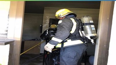 صدى- السعودية| إصابة طبيب إثر حريق بسكن مستشفى شرورة