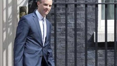 استقالة دومينيك راب وزير البريكست في الحكومة البريطانية 