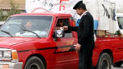تحرير 7970 مخالفة مرورية متنوعة في حملات بالجيزة