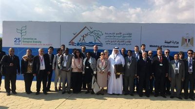 وزيرة البيئة تغرس أشجارا بشرم الشيخ احتفالا بمرور ٢٥ عاما على اتفاقية التنوع البيولوجي