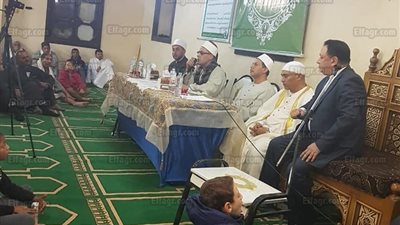 أوقاف كفرالشيخ تحتفل بذكرى المولد النبوى في سيدي غازي (صور)  