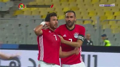 عاجل.. تريزيجيه يدرك التعادل لمصر أمام تونس (فيديو)