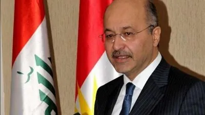 الرئيس العراقي يصل إلى طهران لبحث العلاقات الثنائية