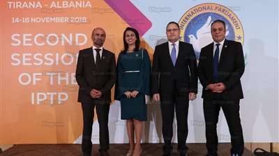 وفد برلماني مصري يشارك في جلسات البرلمان الدولي للتسامح بألبانيا (صور)