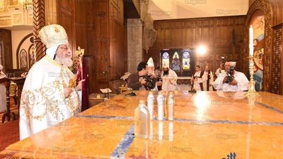 تدشين الكاتدرائية وسط حضور مكثف من أعضاء المجمع المقدس (صور)