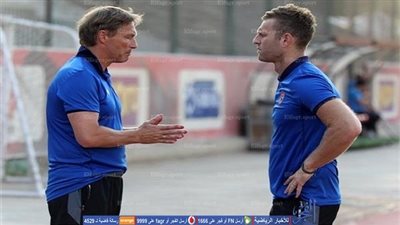 ليندمان في تدريب الأهلي ردا على شائعة رحيله