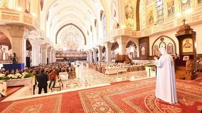 تفاصيل عظة البابا تواضروس في قداس تدشين الكاتدرائية المرقسية بالأنبا رويس