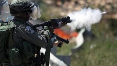 استهداف الاحتلال الإسرائيلي طلاب مدرسة بالخليل