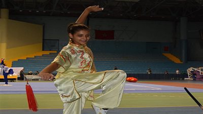 غادة هشام تحصد 3 ميداليات ذهبية في بطولة إفريقيا للكونغ فو