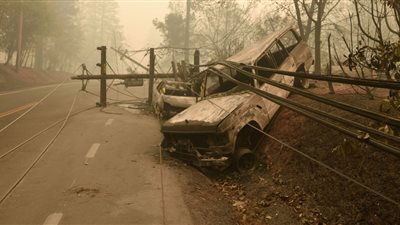 ارتفاع عدد ضحايا حرائق غابات كاليفورنيا إلى 80 شخصا (فيديو)