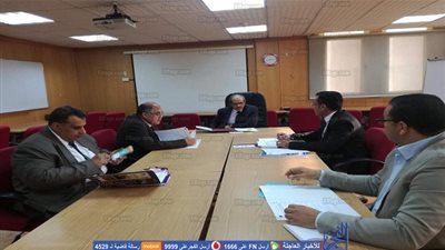 جامعة الفيوم تعقد اجتماعا لمجلس إدارة المركز الدولي لتنمية قدرات أعضاء هيئة التدريس