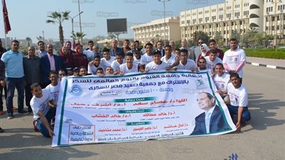 جامعة الفيوم تحتفل باليوم العالمي للسكر (فيديو وصور)