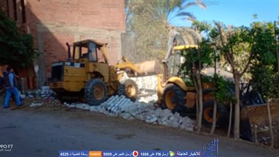 تواصل حملات إزالة التعديات على أراضي أملاك الدولة ببني سويف