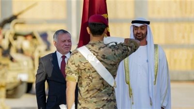 إطلاق اسم الشيخ محمد بن زايد على لواء التدخل السريع في الأردن