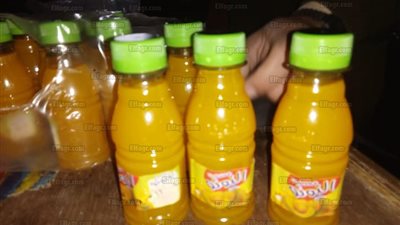 ضبط مصنع لإنتاج العصائر بدون ترخيص في كفر الشيخ (صور)