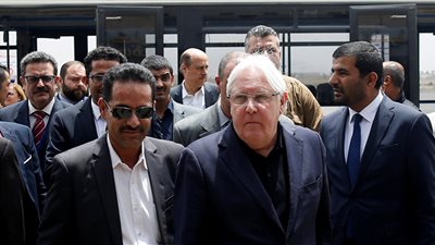 المبعوث الأممي إلى اليمن يصل صنعاء 