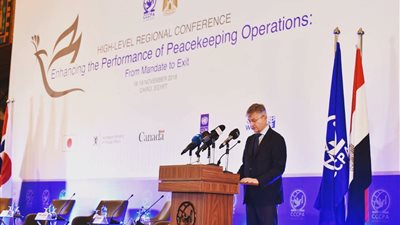 وكيل السكرتير العام للأمم المتحدة: مصر تساهم بفاعلية في تطوير الأطر المفاهيمية لحفظ السلام