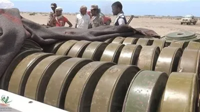 نزع 80 لغما أرضيا في رازح غربي صعدة باليمن