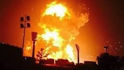 انفجارات هائلة تهز بريطانيا