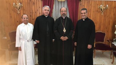 بطريرك الكاثوليك يستقبل رئيس المعهد العالي للعلوم الدينية بلبنان