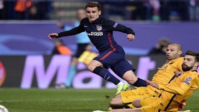 جريزمان يحاول إثبات ذاته أمام برشلونة بالليجا